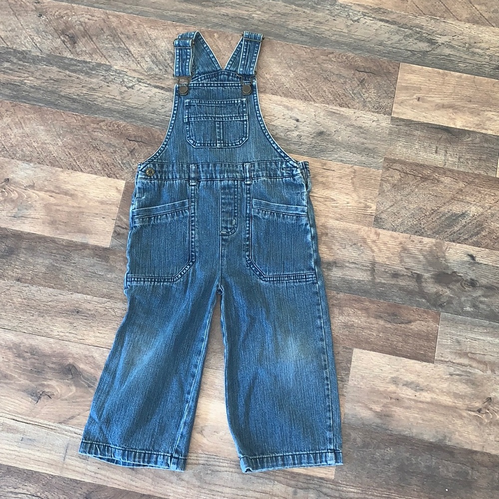 Girls Mini mode classic farm girl overalls size 2-3 years